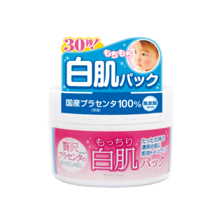 ホワイトラベル 贅沢プラセンタのもっちり白肌パック 130gの画像