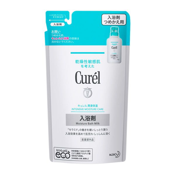 キュレルのキュレル 入浴剤 <医薬部外品> 360ml【つめかえ用】に関する画像1