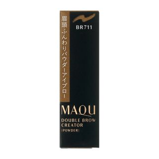 マキアージュ ダブルブロークリエーター (パウダー) BR711 ライトブラウン 0.3g【カートリッジ(パウダー)のみ】の画像