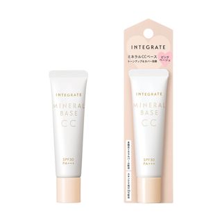 インテグレート】ミネラルベース CC ピンクベージュ 20g SPF30 PA+++の