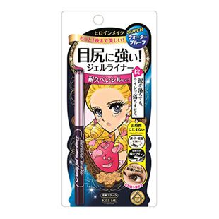 ヒロインメイク ロングステイジェルライナー スーパーウォータープルーフ 01 漆黒ブラック 0.1g の画像 0