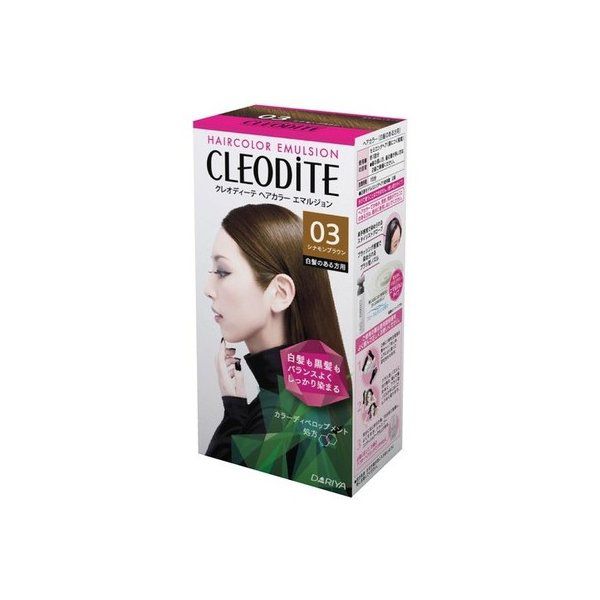 クレオディーテ クレオディーテ ヘアカラーエマルジョン 03 シナモンブラウンの通販 使用感 口コミ付 Noin ノイン