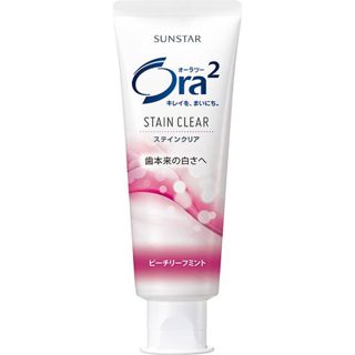 サンスター オーラツー ステインクリア ペースト ピーチリーフミント <医薬部外品> 130gの画像