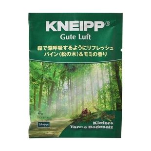 クナイプ クナイプ グーテルフト バスソルト パイン＆モミ の香り 40g の画像 0
