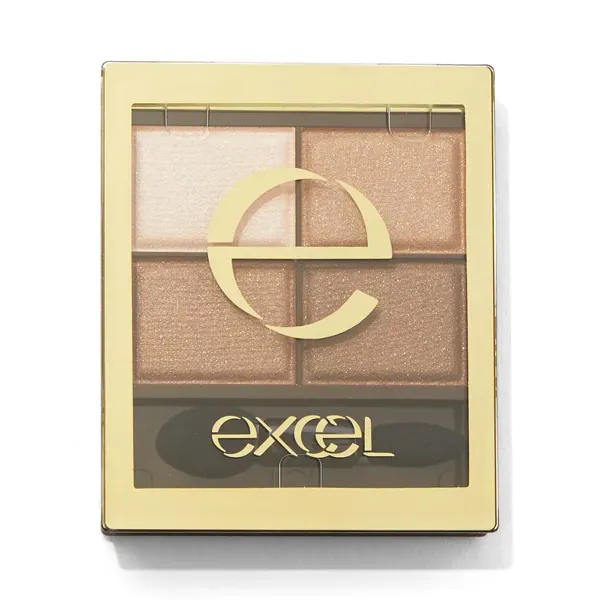 エクセル excel スキニーリッチシャドウ SR04 スモーキーブラウンのバリエーション4