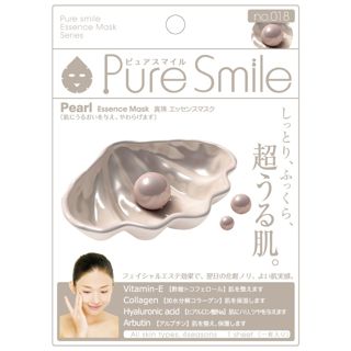 ピュアスマイル エッセンスマスク 化粧水タイプ no.018  真珠 1シート(23ml)の画像