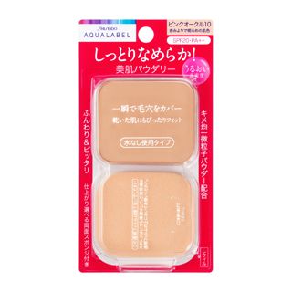 アクアレーベル モイストパウダリー ピンクオークル10 11.5g【レフィル】 SPF20 PA++の画像