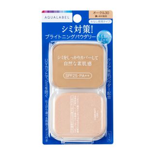 アクアレーベル ブライトニングパウダリー オークル30 11.5g【レフィル】 SPF25 PA++の画像