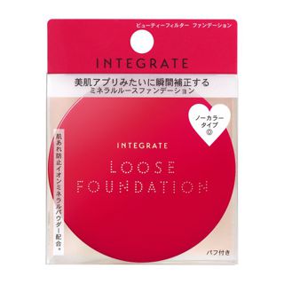 インテグレート ビューティーフィルター ファンデーション 0 ノーカラータイプ 9g SPF10 PA++の画像