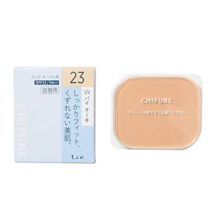ちふれ UV バイ ケーキ 23 ピンク オークル系 【生産終了品】 14g【詰替用】 SPF33 PA++ の画像 0