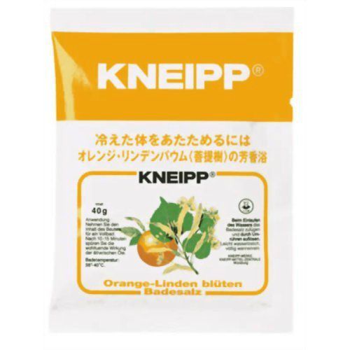クナイプ　バスソルト　オレンジ・リンデンバウム＜菩提樹＞の香り　40gのバリエーション13