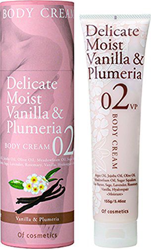 オブ コスメティックス オブ コスメティックス Of Cosmetics ボディクリーム 02 Vp 本体 155g バニラ プルメリアの香りの通販 使用感 口コミ付 Noin ノイン