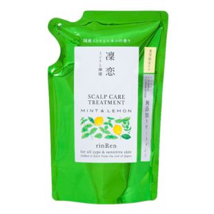 リンレン レメディアル トリートメント ミント&レモン <医薬部外品> 300ml【詰替え用】 の画像 0