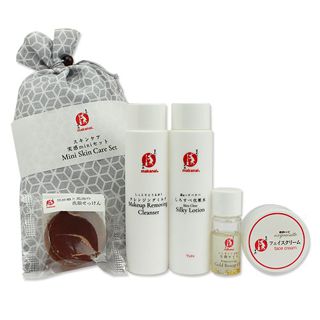 まかないこすめ スキンケア実感miniセット しろすべ化粧水タイプ 25ml+10g+30ml+4ml+5gの画像