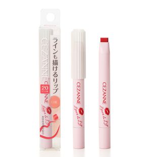 セザンヌ ライナー&リップ 20 ピンク系 1.2g の画像 0