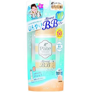 毛穴パテ職人 ひんやりミネラルBBスプレー 自然な肌色 60g SPF50+ PA++++の画像