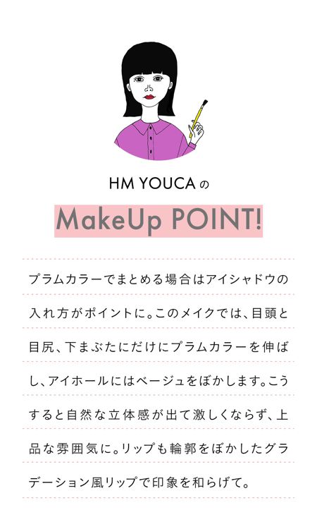 youca's makeup point