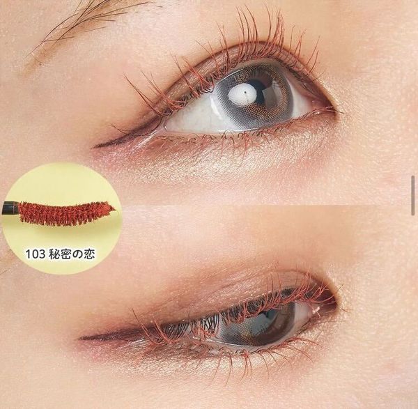 ファシオのカラーマスカラがかわいすぎ!目元に花咲く『パーマネントカール マスカラ ハイブリッド』の画像