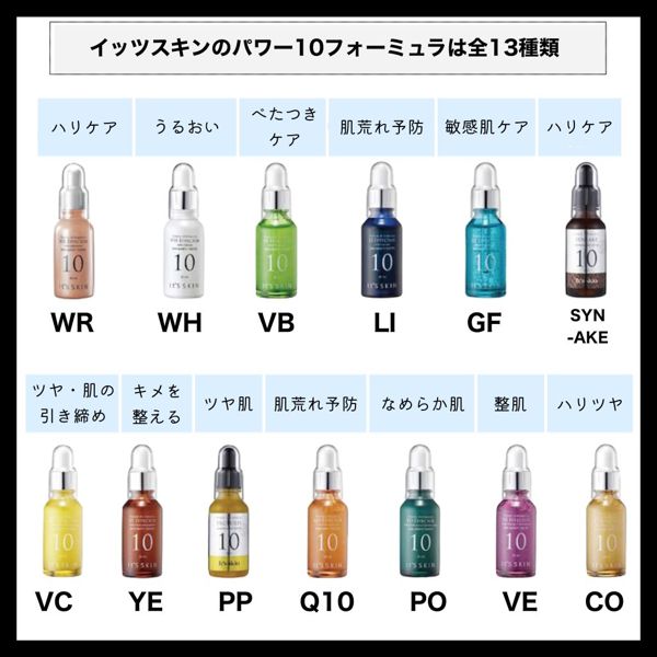イッツスキンの美容液13種類を徹底レビュー【口コミ付き】の画像