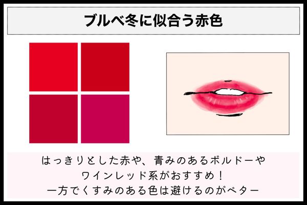 ブルべ冬さんにピッタリ!人気おすすめ赤リップ15選を徹底レビューの画像