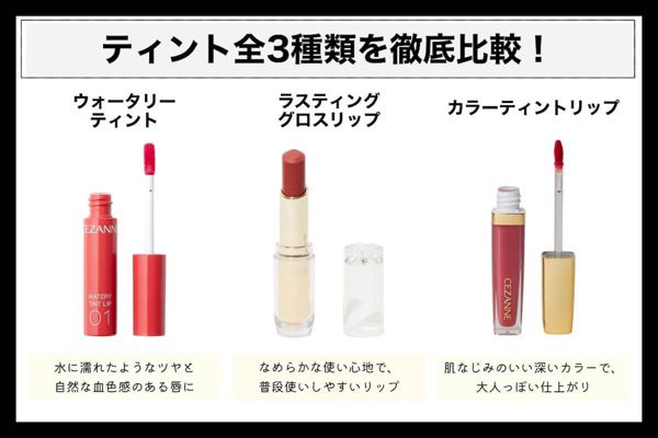 【全色レポ】セザンヌの人気ティントを徹底レビューの画像
