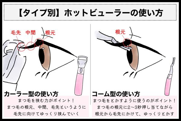 ホットビューラーのおすすめ人気ランキング15選!カールまつ毛をしっかりキープの画像