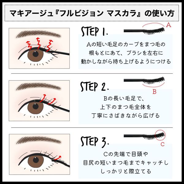 マキアージュのおすすめマスカラを徹底レビュー【全種レポ】の画像