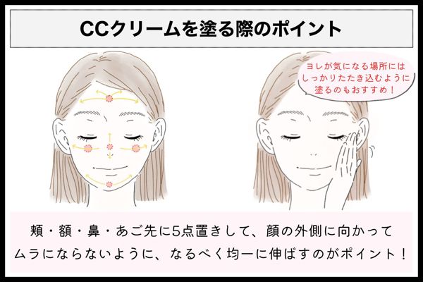 CCクリームの正しい使い方とおすすめアイテム3選【口コミ付き】の画像