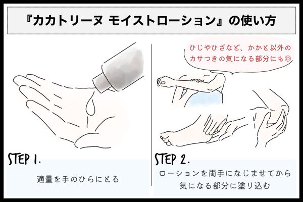 カカトリーヌ『モイストローション』を徹底レビュー【使ってみた】の画像