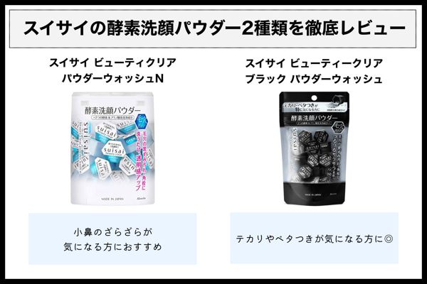 suisaiの人気酵素洗顔パウダーを徹底レビュー【使ってみた】の画像