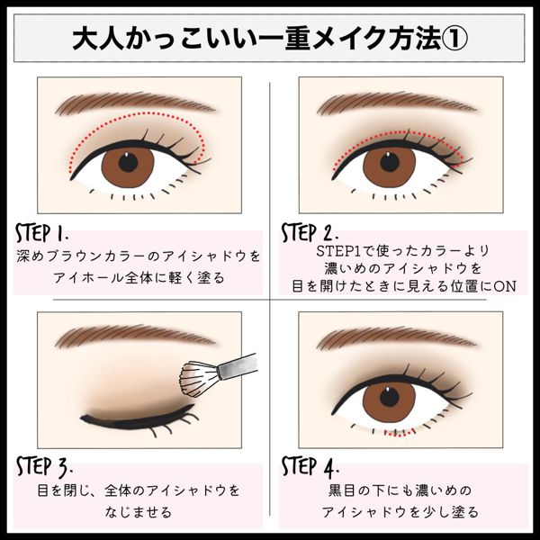 一重さんのアイメイク術!おすすめ人気アイテムと共にご紹介!の画像
