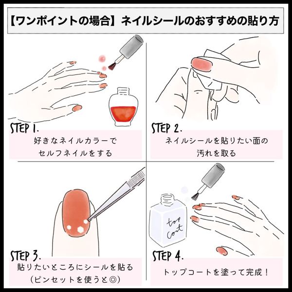 ネイルシールおすすめ15選を徹底レビュー!あわせて使いたいアイテムも紹介の画像