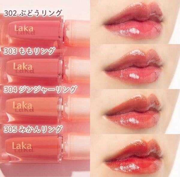 LAKAの新作グロスがかわいすぎ!【全色レポ】の画像