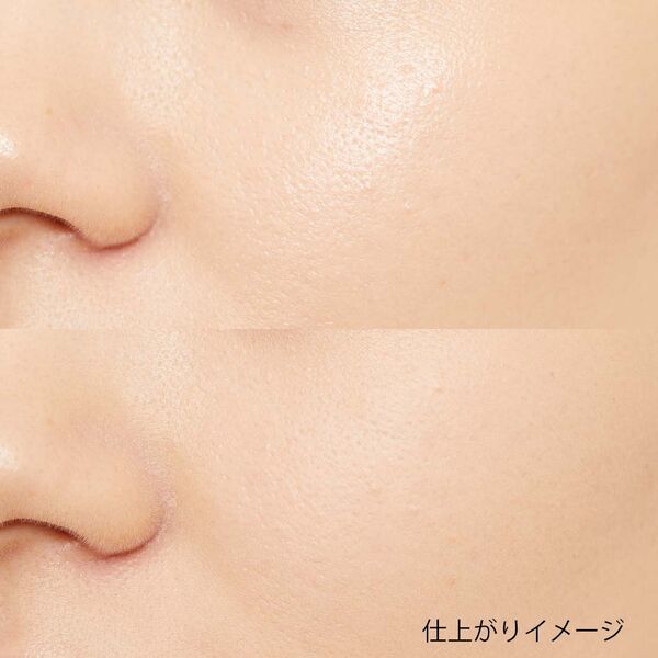 エクセルのフェイスパウダーで透明感のある肌に♡ 2種類のカラーを比較の画像