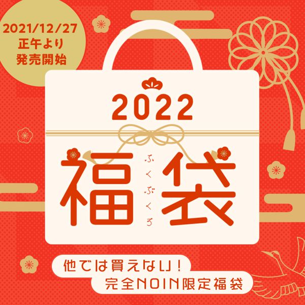 去年は9分で売切れ!?他では買えない!完全NOIN限定2022福袋の画像