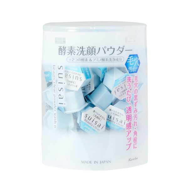 【口コミ付き】毛穴汚れにアプローチ!suisaiの大人気の酵素洗顔パウダーをご紹介の画像
