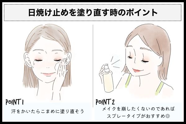 日焼け止めの効果的な塗り方はコレ!「顔・からだ」塗る場所別に徹底解説の画像