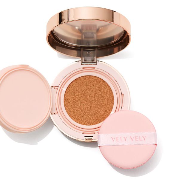 VELY VELY(ブリーブリー) クッションファンデ4種類を徹底比較!カラーや使用感などをレビュー♡ 【口コミ付】の画像