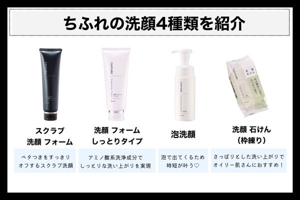 ちふれのスキンケアアイテムをを徹底レビュー【全種レポ】の画像