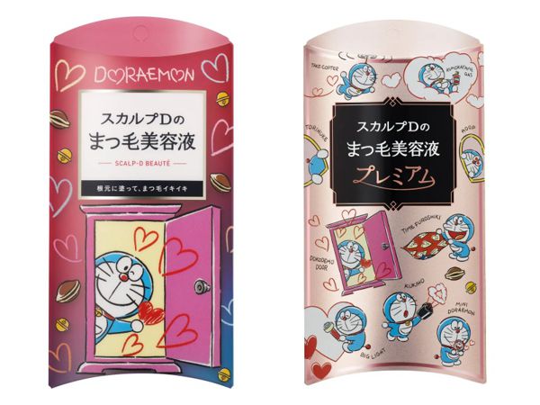 スカルプDのまつ毛美容液がドラえもんとコラボ!かわいいパケで楽しくマツ育の画像
