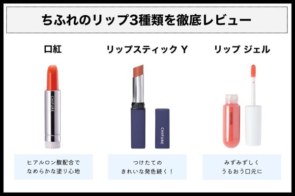 イエベ向け!ちふれの人気リップを徹底レビュー【全種レポ】の画像