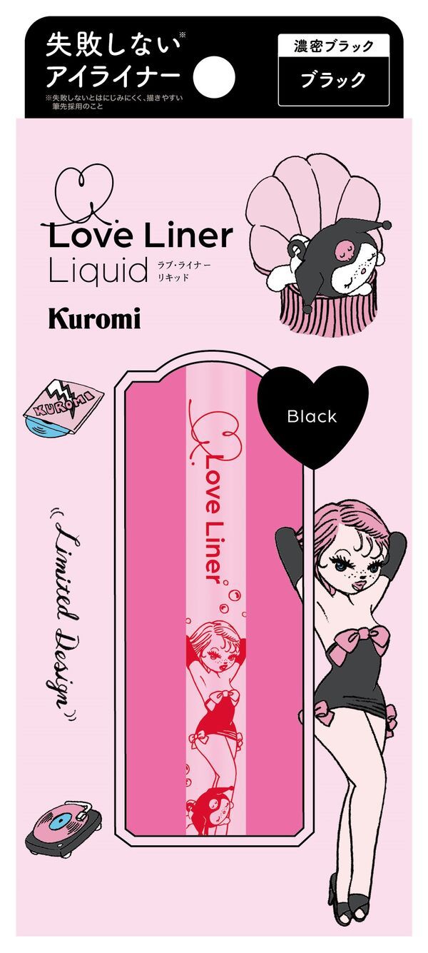 入手困難で話題!ラブライナーのサンリオ限定コラボデザインをNOINショップで買える♡色素沈着しにくいアイライナー全5色をレビュー紹介の画像