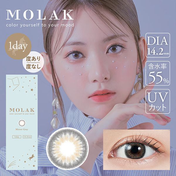 IZ*ONE 宮脇咲良ちゃんイメージモデルのカラコン【MOLAK】全色レビューの画像
