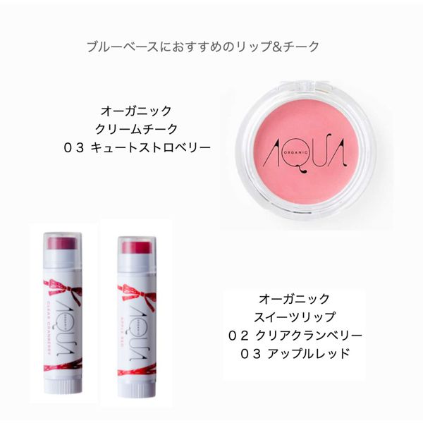 Enaヘアメイク【AQUA・AQUA】パーソナルカラー/ブルーベースに似合うコスメの画像