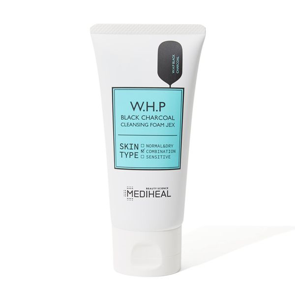 メディヒール W.H.P ブラックチャコール クレンジングフォーム JEX