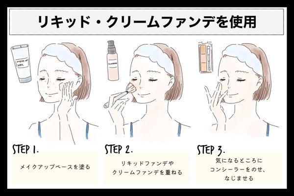 エクセルのコンシーラーでさりげなく肌悩みをカバー! 明るく透明感のある肌への画像
