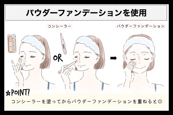 エクセルのコンシーラーでさりげなく肌悩みをカバー! 明るく透明感のある肌への画像