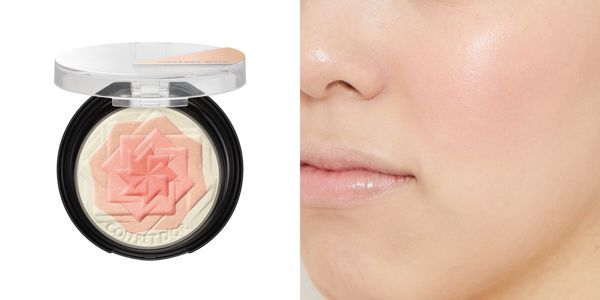 コフレドールのチークで華やかな印象に!使い方と共に2種類のチークをご紹介の画像